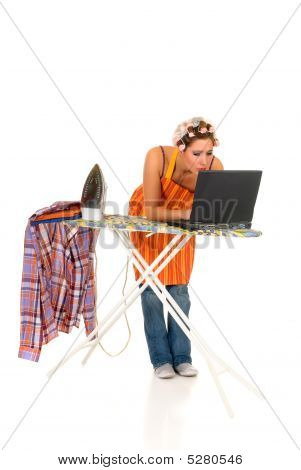 Hogar, planchado, Internet
