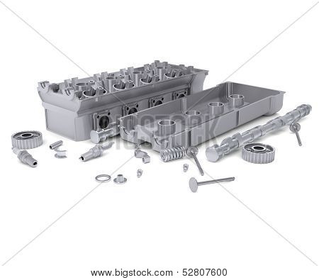 Head of cylinder block