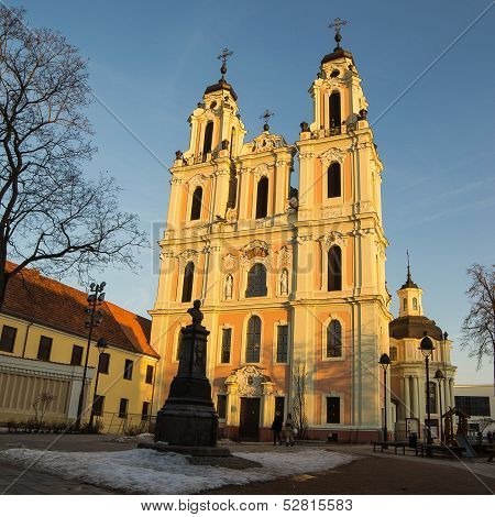 St. Kotrynos Church in Vilnius, Lithuania
