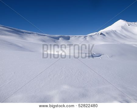 Winter Landscape Background