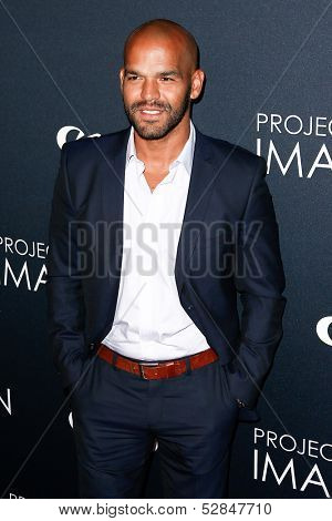 NEW YORK- OCT 24: Actor Amaury Noalsco attends the global premiere of Canon's 