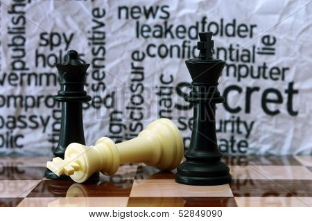 Chess And Secret Concept