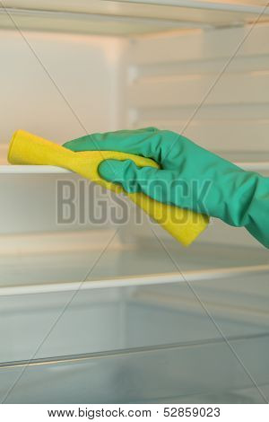 Cleaning A Fridge
