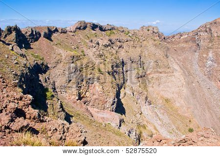 Crater Of Vesuvius