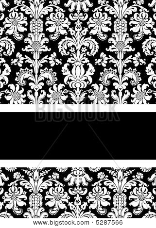 화이트와 블랙 다 마스크 천