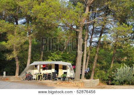 At The Camping