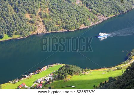 Fiord In Norway