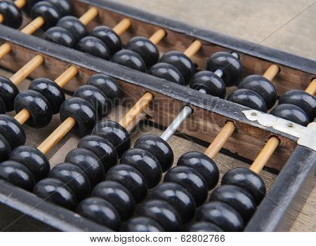 Chinese abacus mean symbols of wealth and prosperity
