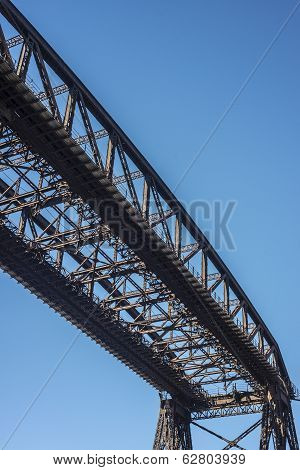 Avellaneda Bridge In Buenos Aires, Argentina.