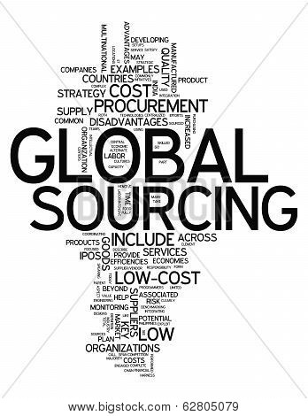 Word Cloud Global Sourcing
