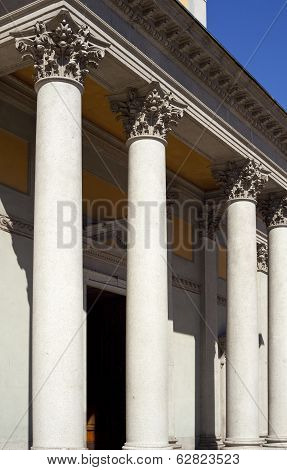 Columns Of St. Luigi Church, Milan