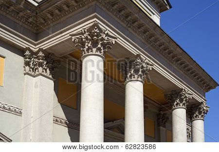 Columns Of St. Luigi Church, Milan