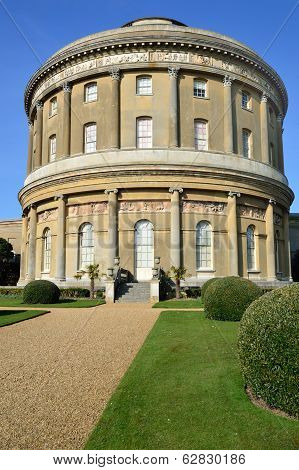 Ickworth Hall in portrait aspect