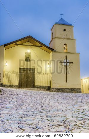 Iruya Church In Argentinian Salta Province.