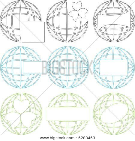 TERRESTIAL Globe Satz