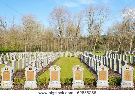 Cemetery Belgian Soldiers World War One