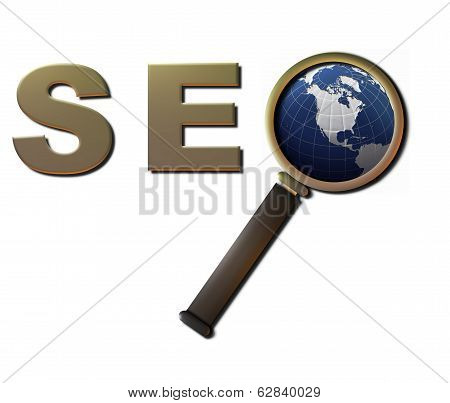 SEO Magnify (Globe)