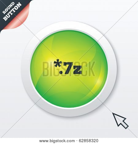 Archive file icon. Download 7z button.
