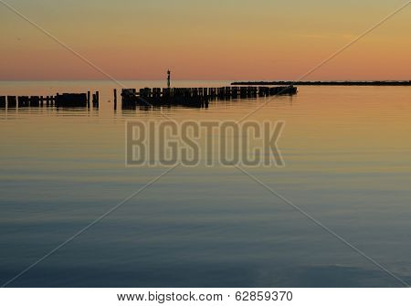 Evening Colors Across the Bay