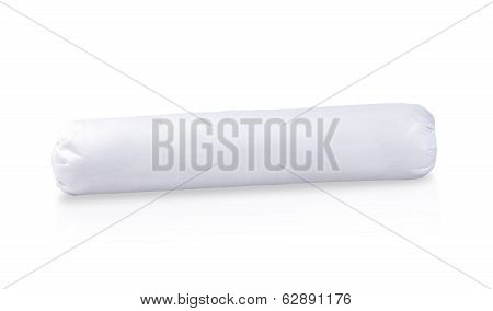 White Bolster Pillow