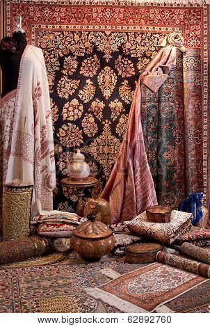 luxury carpets and beautiful fabrics