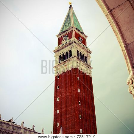 Campanile Of Saint Mark In Venice
