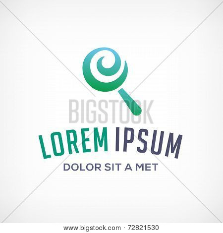 Magic magnifier search symbol logo icon