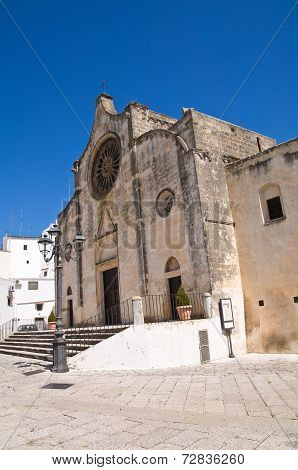 Mother Church of Laterza. Puglia. Southern Italy.