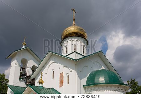 Church Of St. Alexander Nevsky. Ashukino Village.