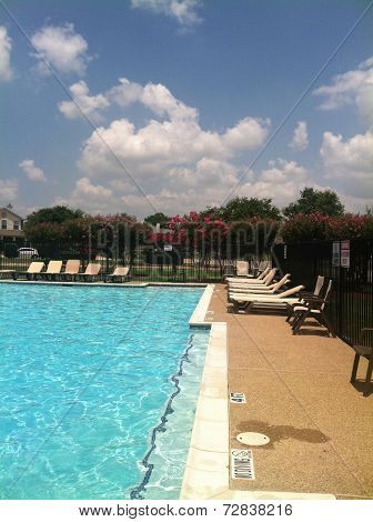 Poolside