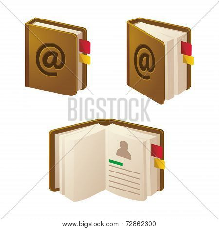 Contact book icon