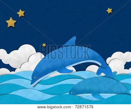 Dolphin Jumping