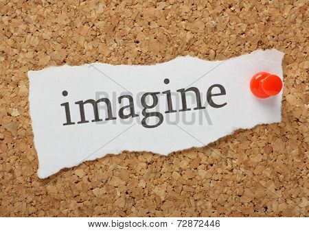 The word Imagine