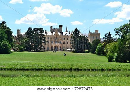 Lednice castle view of the castle history