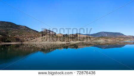 Embalse De Zahara Lake, Grazalema National Park, Spain