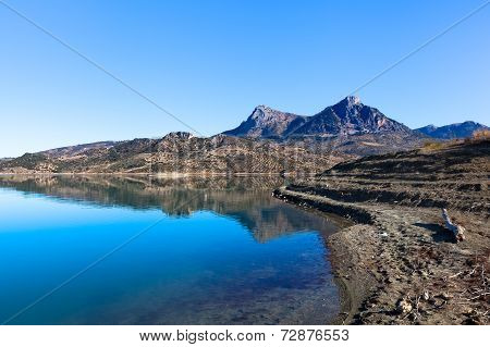 Embalse De Zahara Lake, Grazalema National Park, Spain