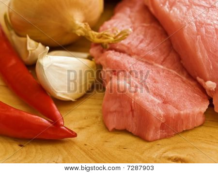 เนื้อกับเครื่องเทศ