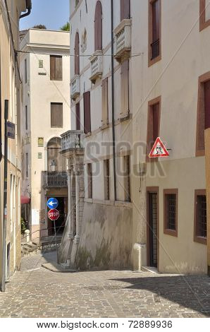 Street In Italian Village