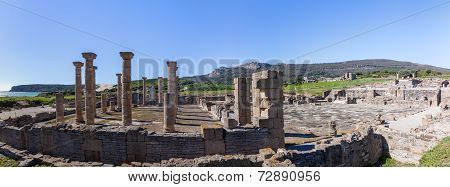 Roman Ruins On Spanish Coast