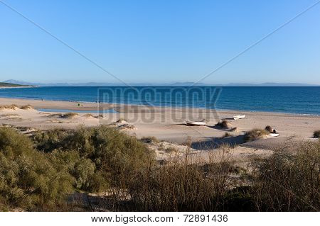 Boat At Bolonia Beach