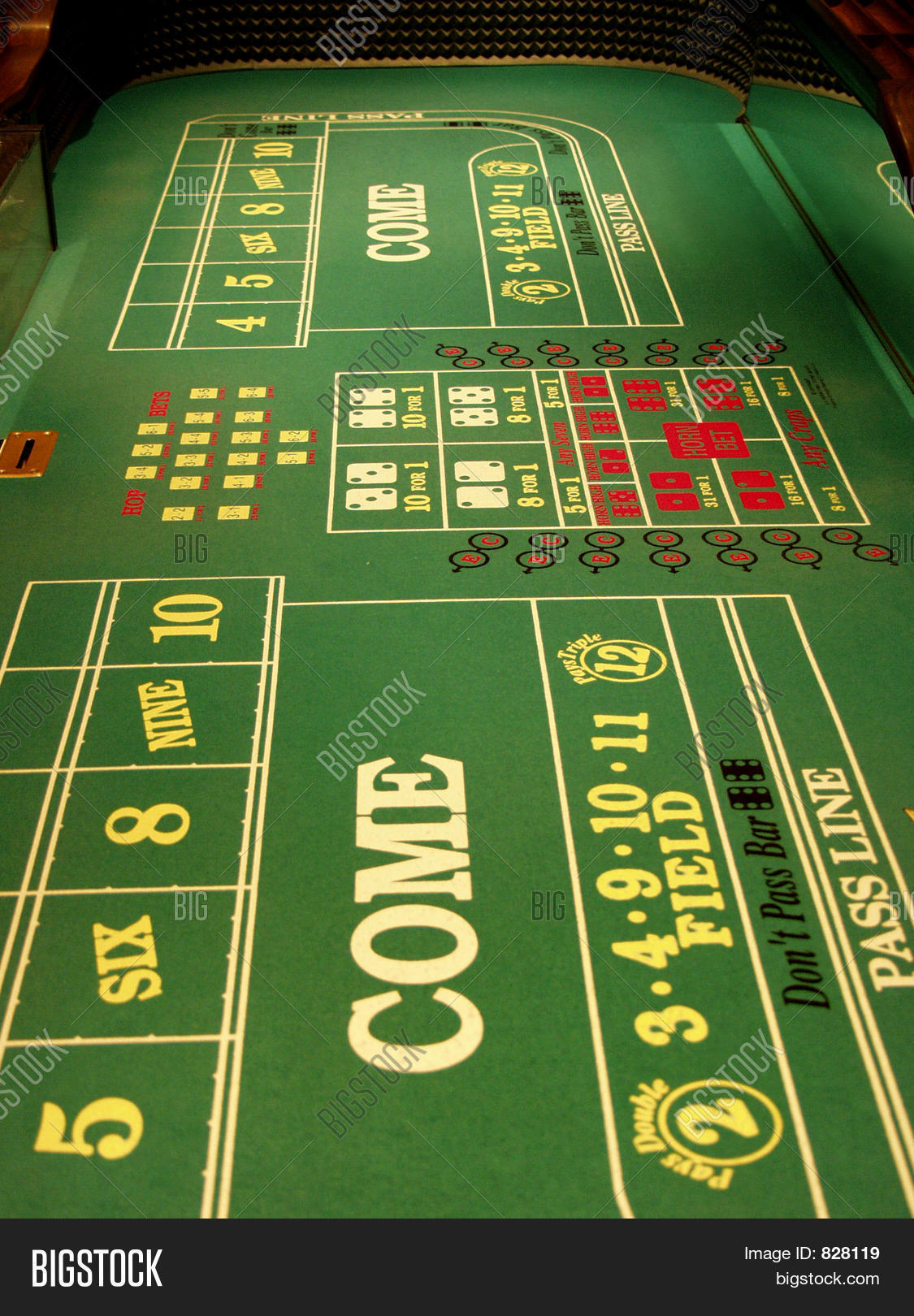 Craps Table Image & Photo (Free Trial) Bigstock