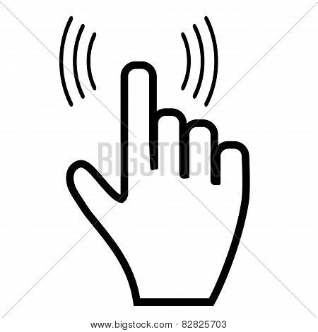 Click hand icon pointer