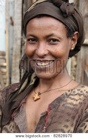 Portrait Of The African Woman.
