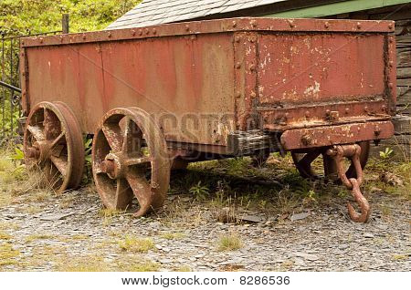 Stary walijski Łupek Wagon