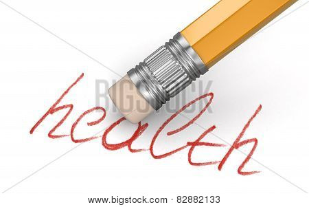 Erase health (clipping path included)