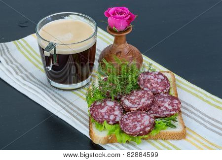 Salami Sandwich