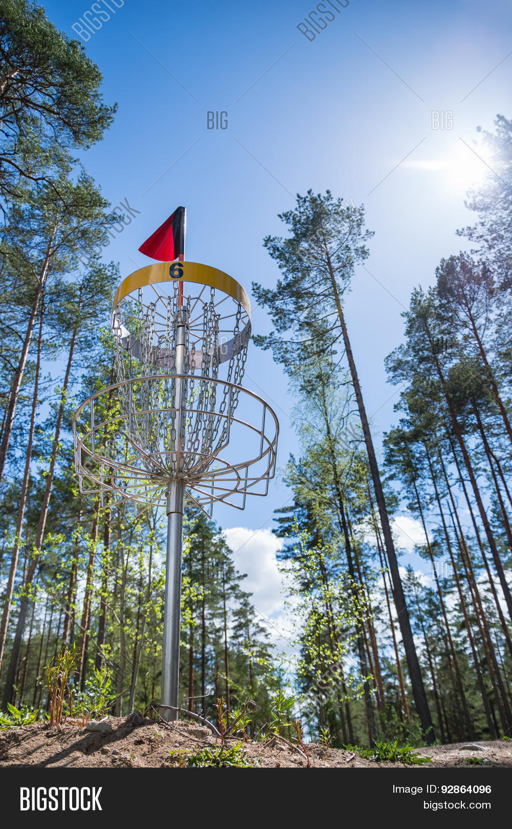 Disc Golf Hole On Top Image & Photo (Free Trial) Bigstock