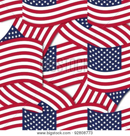 USA background