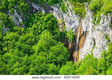 Beautiful Waterfall In Vratsa Balkan Mountains