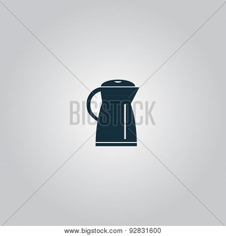 Electric kettle icon